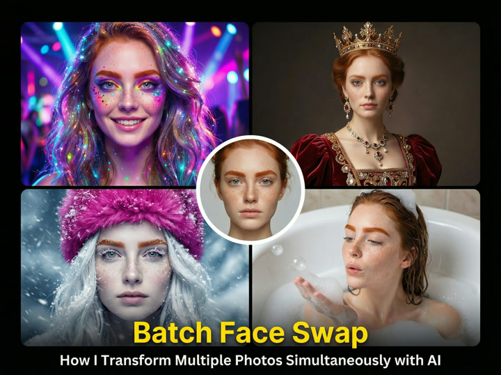 Batch Face Swap: How I Transform Multiple Photos Simultaneously with AI