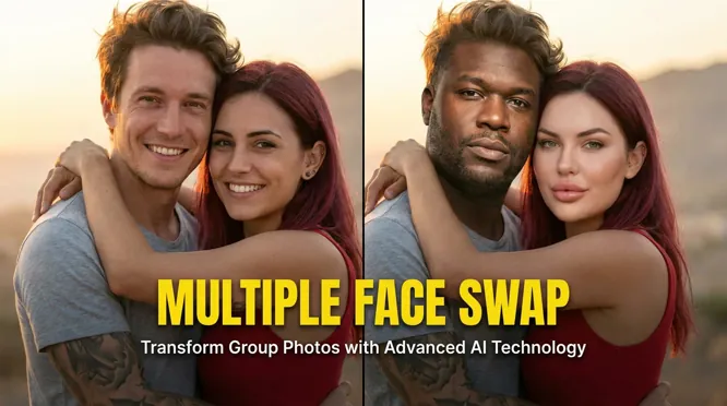 Face Swap Ganda: Panduan AI Foto Grup | Cleep.ai